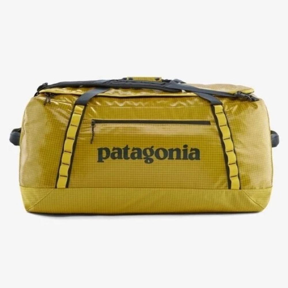 Patagonia Black Hole Duffel 100 L RARE Color Shine yellow Travel Luggage